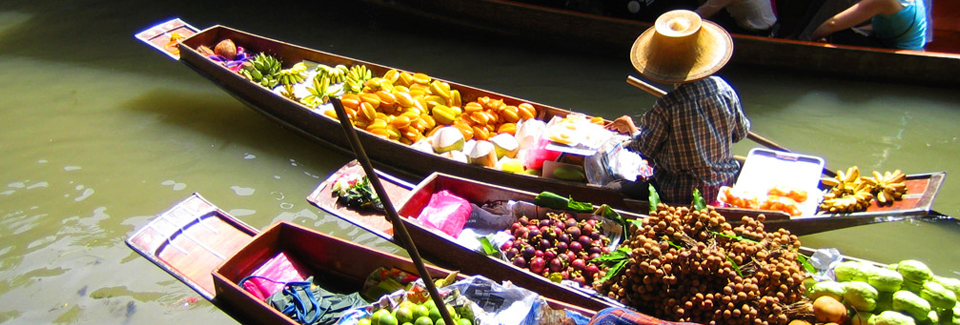 Floating Market - Damnoen Saduak